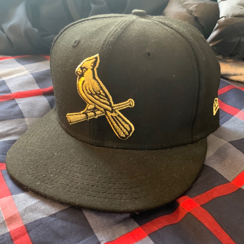 St. Louis Cardinals Black & Gold Hat